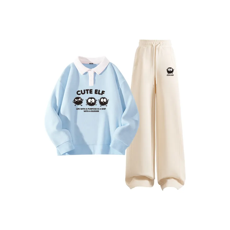 MINISO Sweatshirt Sets Women's-2