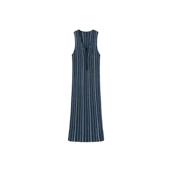 Cubic Sleeveless Dresses Women's