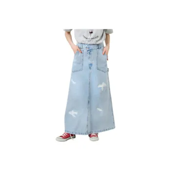 FREAK'S STORE Denim Long Skirt Women's Blue