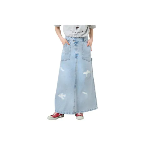 FREAK'S STORE Denim Long Skirt Women's Blue