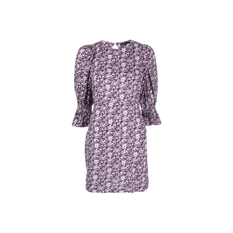 Maje Long-Sleeved Dresses Women's Purple-0