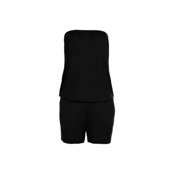Victoria's Secret LASCANA Strapless Romper/Black Jumpsuit Women's Black