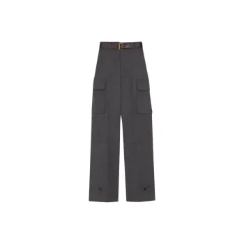 SAINT LAURENT Cargo Pants Women's Dark Gray