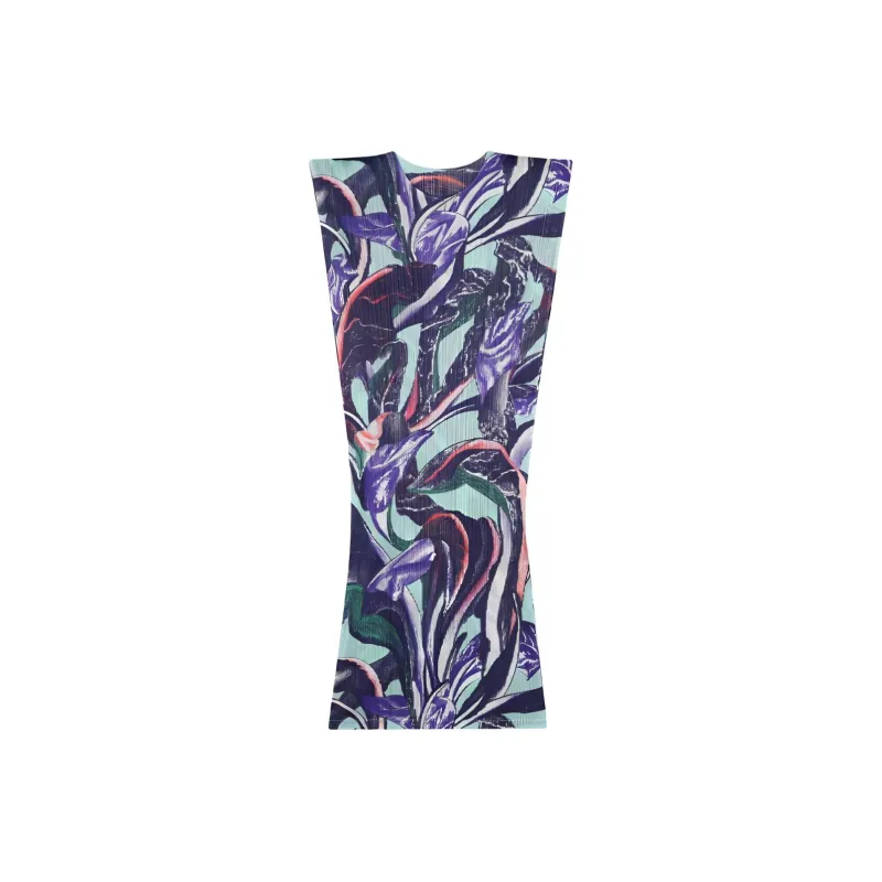 PLEATS PLEASE ISSEY MIYAKE Tardivo Plissé Midi Dress-0