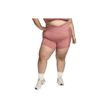 Nike One Wrap Women's High-Waisted 5' Biker Shorts Plus Size