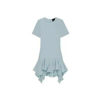 GIVENCHY Short-Sleeved Dresses Women's Blue