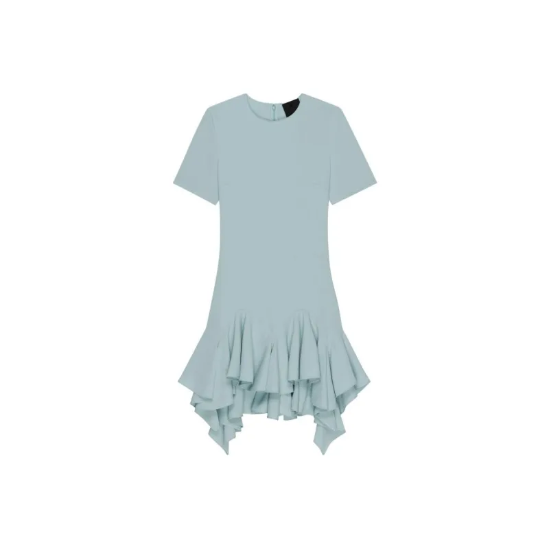 GIVENCHY Short-Sleeved Dresses Women's Blue-0