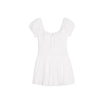 Hollister Short Sleeved Dress Women's White