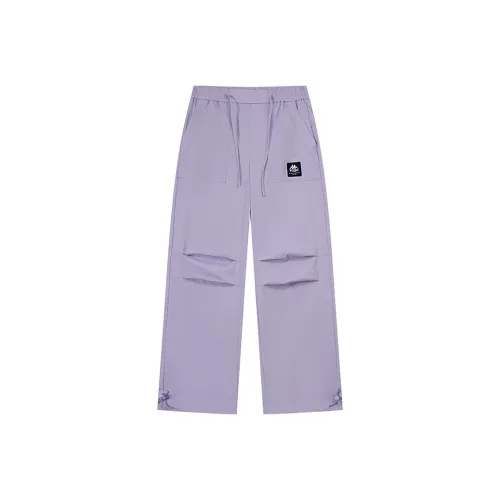 Kappa Summer Cargo Pants Women's Light Cream Purple