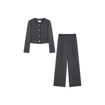 IHIMI Casual Suit Women's Star Gray