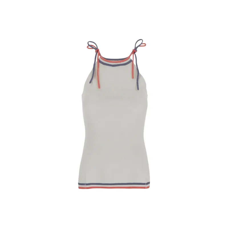 FENDI Contrast Trim Strapped Top-0
