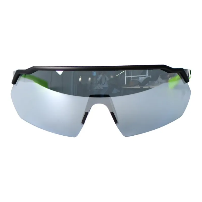 Adidas Plastic Plate Frame Irregular Shape Sunglasses Unisex Black-1