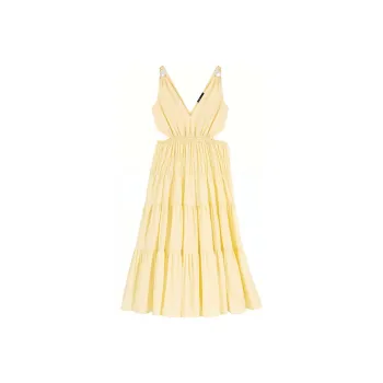 Maje Sleeveless Dresses Women's Yellow