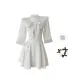 White+Bowknot Hair Tie (Comes with)