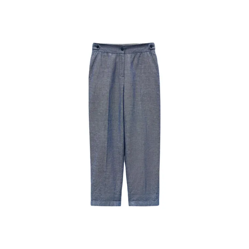 INSUN Suit Trousers Women's Light Blue-0