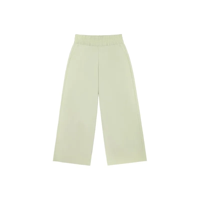 New Balance Knitted Sports Pants Women's Light Green-0
