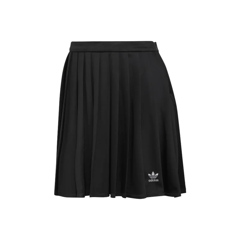 Adidas Originals Casual Short Skirts Women's Black-0