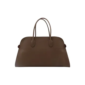 THE ROW Margau Cow Leather Handbag Women's Brown