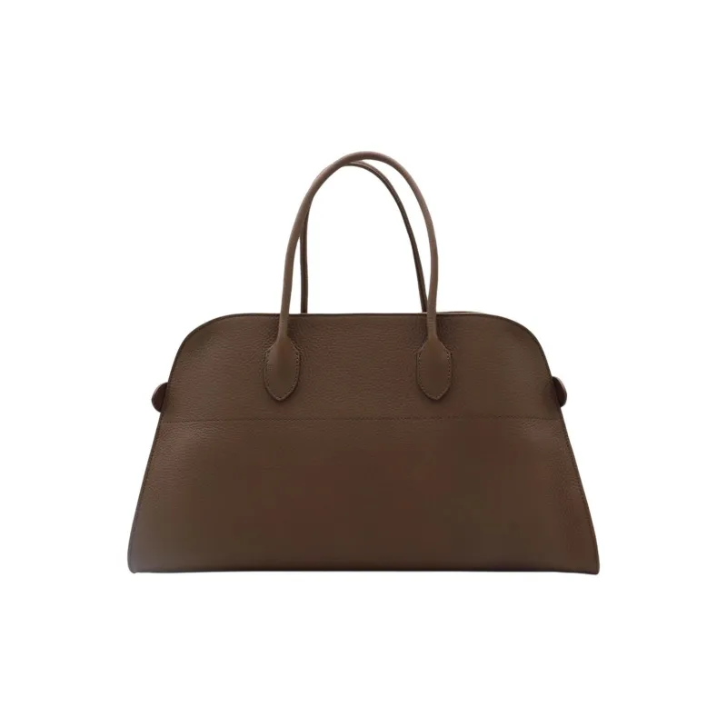 THE ROW Margau Cow Leather Handbag Women's Brown-0