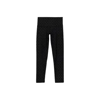 Victoria's Secret VS Sport Leggings Women's Black Plaid