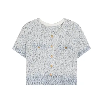 Ouyang Casual Suit Women's Sky Blue
