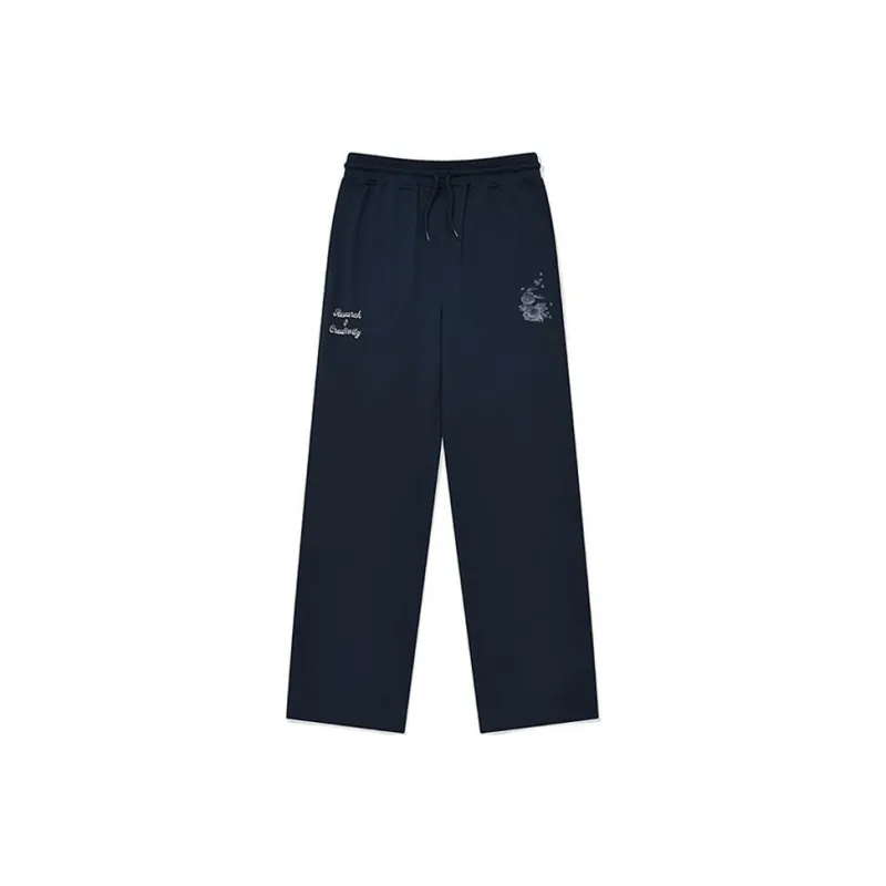Kirsh SS24 Knitted Sweatpants Women's Dark Marine Blue-0