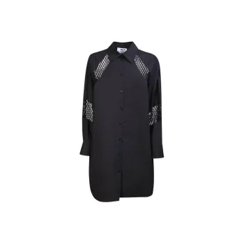MSGM SS23 Long Sleeved Dresses Women's Black