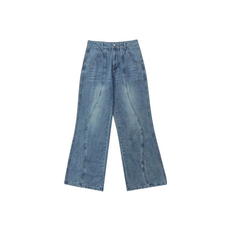 YINLEI Jeans Women's Blue-0