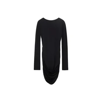 LOEWE Paula's Ibiza Draped Dress 'Black'