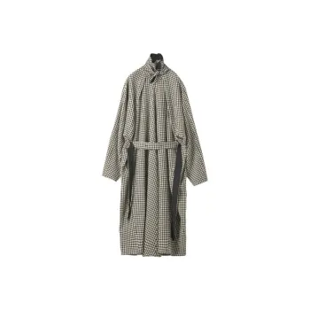Lemaire Gingham Check-pattern Midi Dress