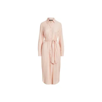 Polo Ralph Lauren Long Sleeved Dress Women's Light Pink