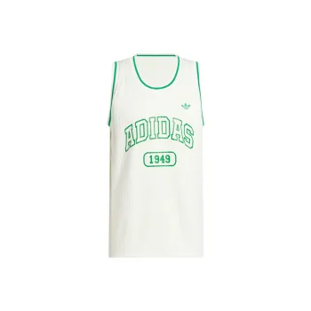 Adidas Clothing Tank Tops Men Ivory
