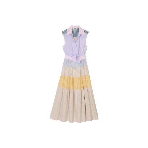 Sandro Sleeveless Dress Women's Multicolor
