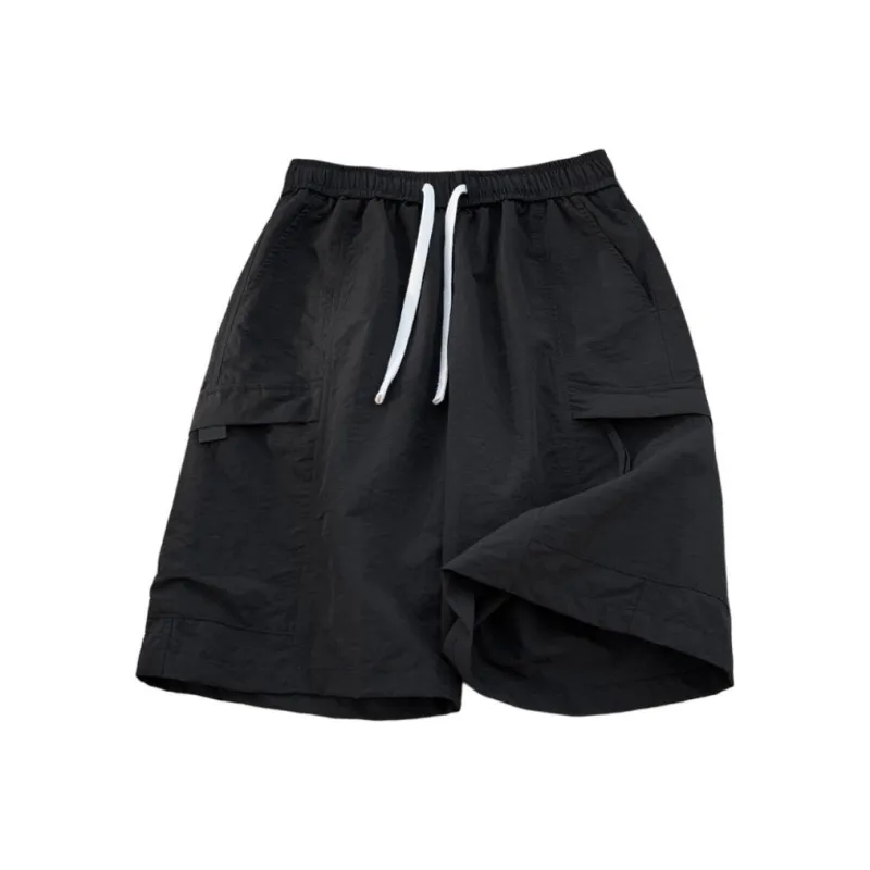 Warrior Huichao Open-Ended Smile Collection Casual Shorts Unisex-5