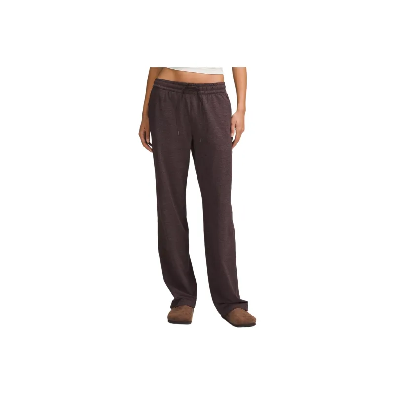 Lululemon Knitted Sports Pants Women's Gray White-21