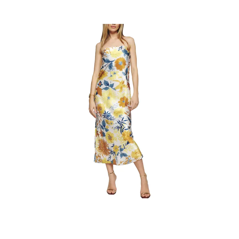 Reformation Sleeveless Dresses Women's Yellow-0