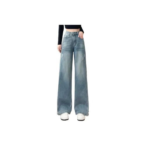 JEANSWEST Jeans Women's Nostalgic Blue
