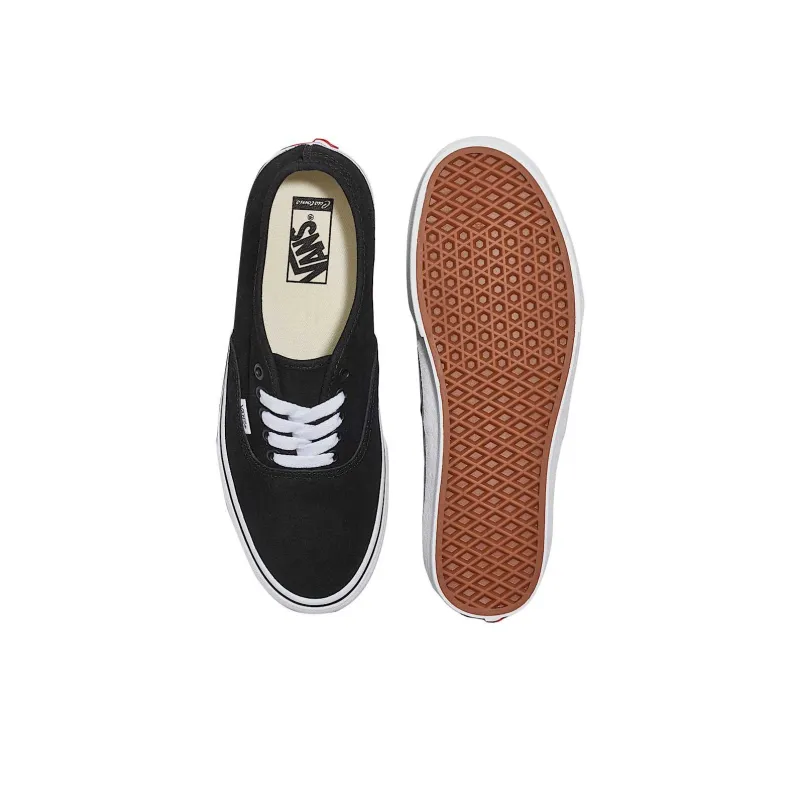 Vans Authentic Slip Resistant Low Top Skateboard Shoes Unisex Black-3