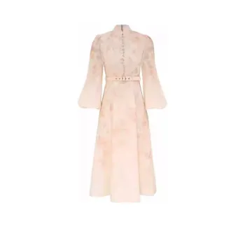 Zimmermann Crush Buttoned Midi Dress