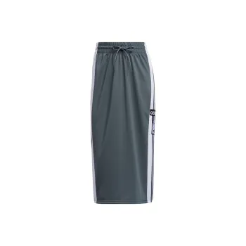 Adidas Originals Casual Long Skirts Women's Blue