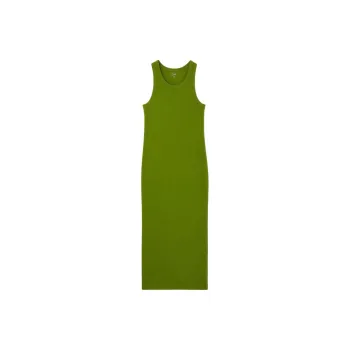 COS Sleeveless Dress Women's Olive Green