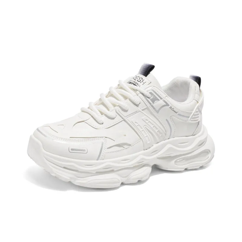 PROTECTCAMEL Slip Resistant, Abrasion Resistant, Lightweight Low Top Chunky Sneakers Men's-5