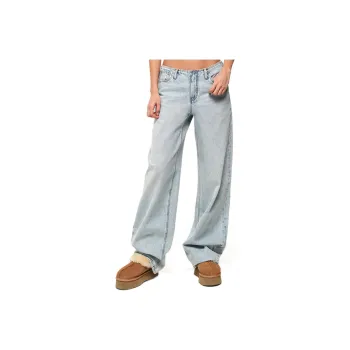 DRAGON FACE Jeans Women's Washed Blue