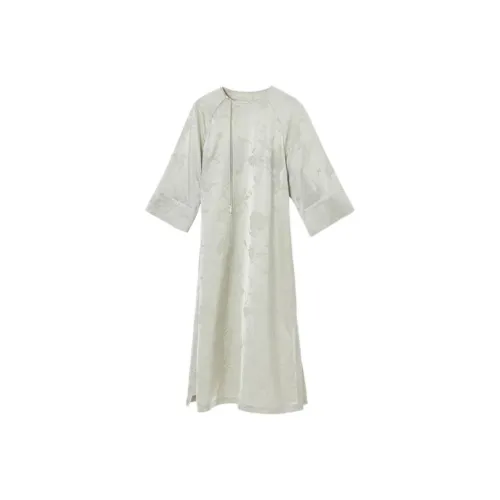 Ginger Long Sleeved Dresses Women's Aqua Green