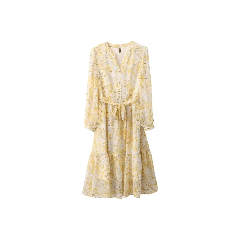 VIMLY Long Sleeved Dress Women's-4