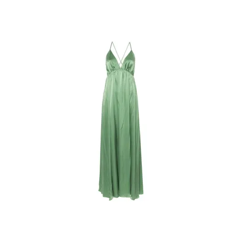 Zimmermann Sleeveless Satin Slip Maxi Dress