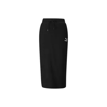 PUMA CLASSICS Casual Long Skirts Women's Black