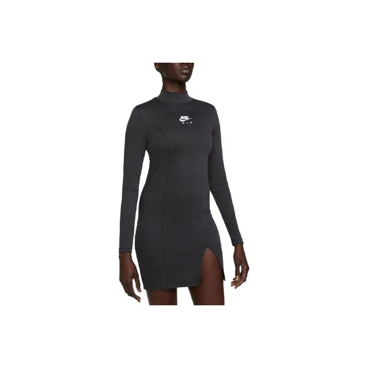 Nike Swoosh embroidered Sweater Dress-0