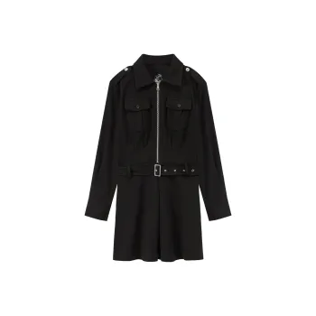 CHUU Long Sleeved Dresses Women's Black