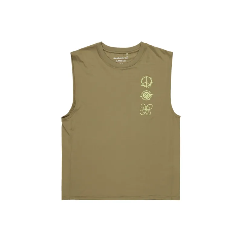 Quiksilver Tank Top Men's Aloe Vera-0